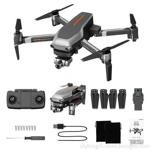 L109 PRO GPS Drone With 2-axis Gimbal Anti-shake Selfstabilizing Wifi FPV 4K Camera Brushless Quadcopter VS SG906 PRO F11 ZEN K1